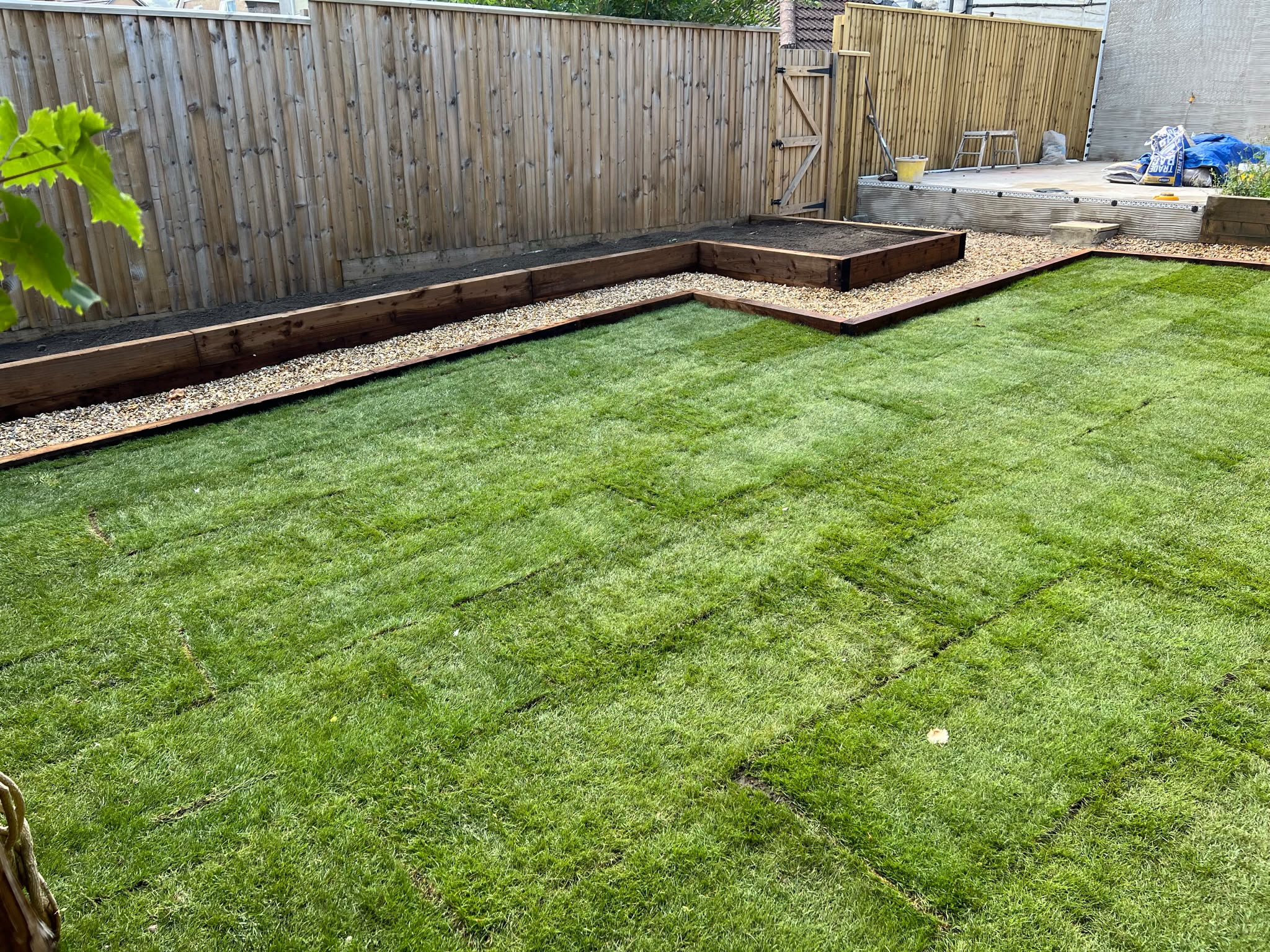 RT Landscaping completed project